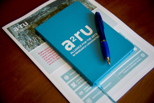The Alliance for the Arts in Research Universities notebook
