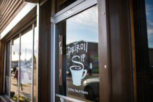 Detroit Sip is “more than a coffee shop…it is for the community.” Image credit: Eric Bronson, Michigan Photography