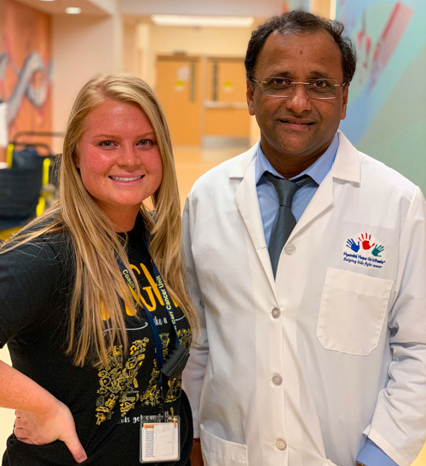 Photo of Shannon Spicer and Rajen Mody