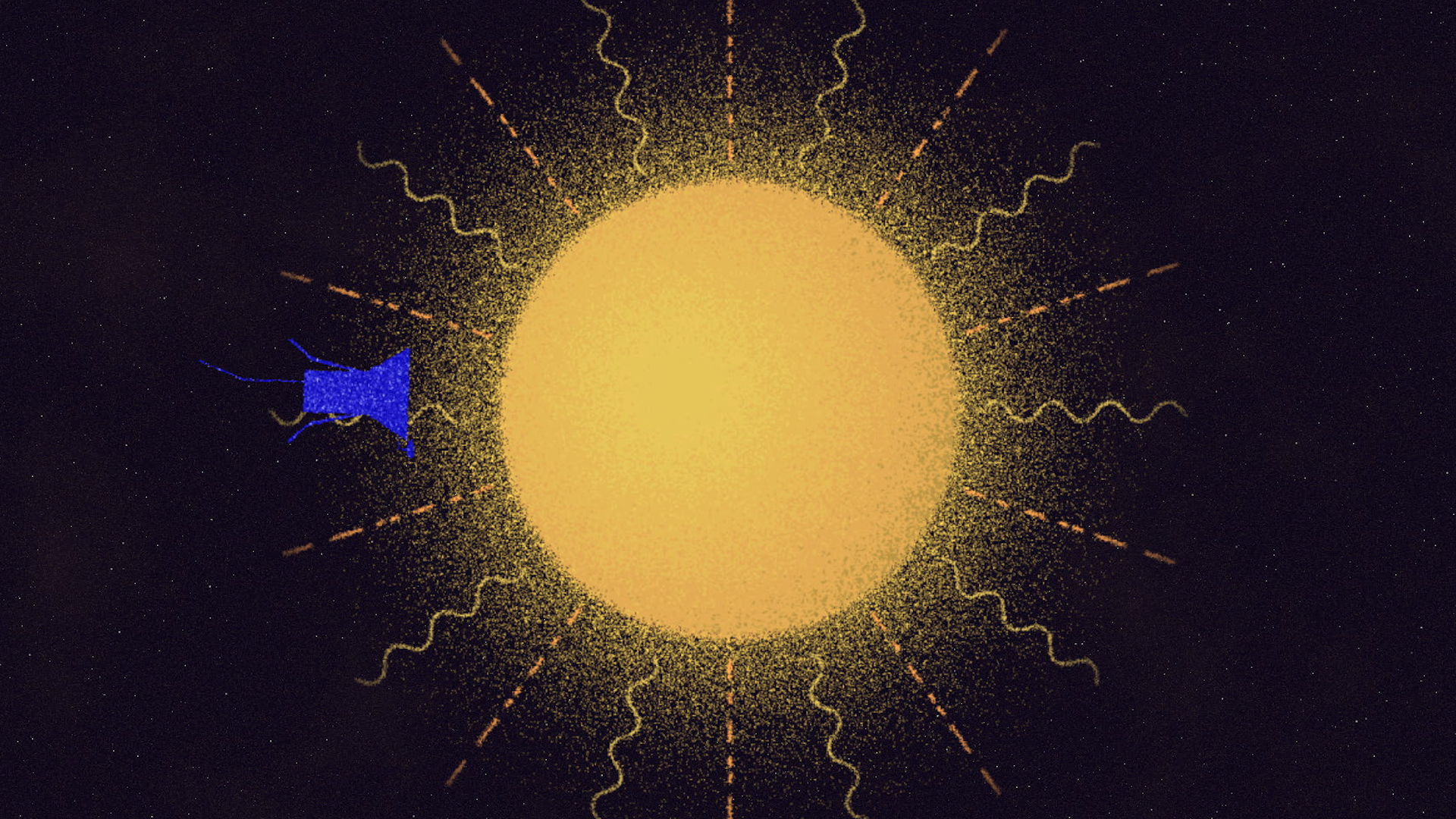 Illustration of the sun.