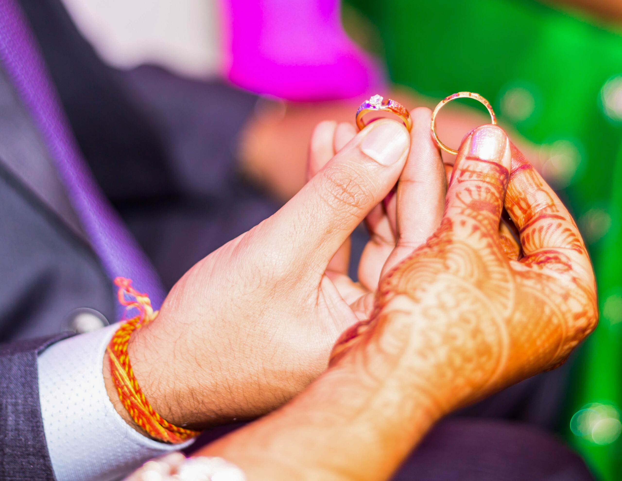 Indian wedding rings. Image credit: iStock