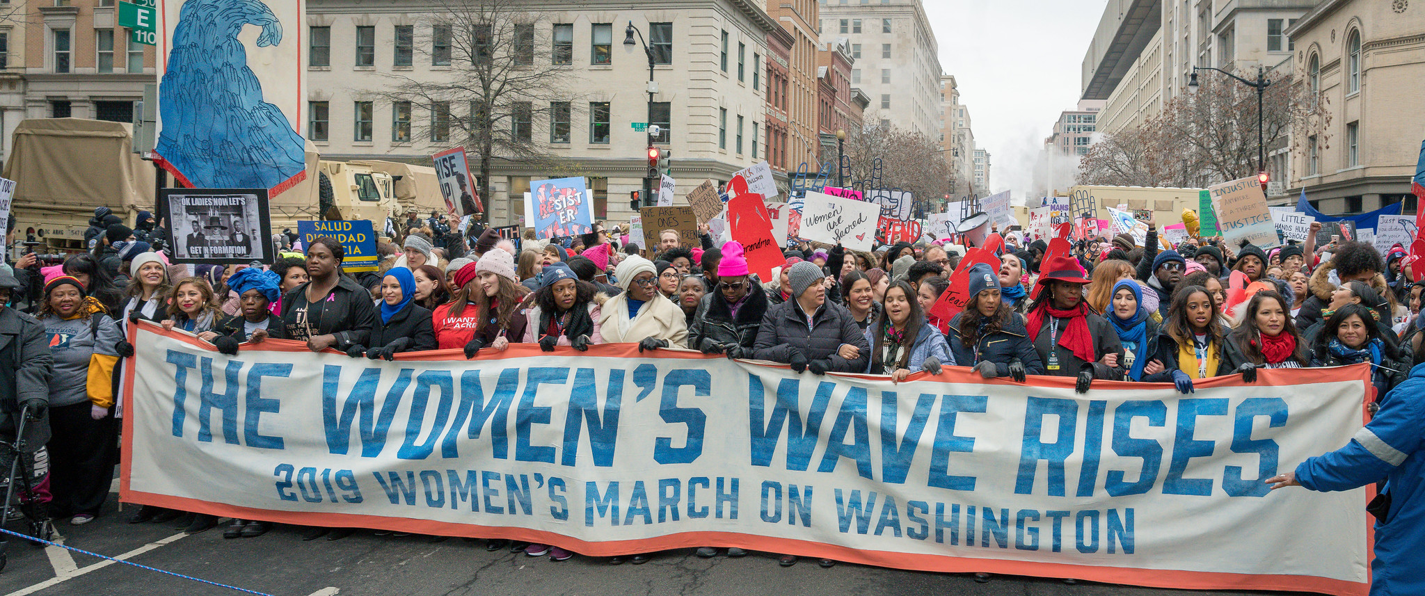 D.C. Women's March 2019. Image credit: Mobilus In Mobili on Flickr
