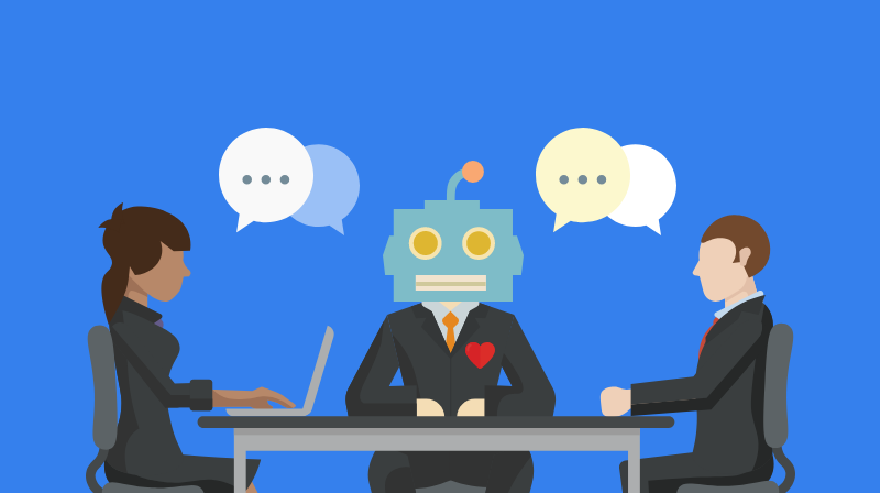 Illustration of team dynamic with robot. Image credit: Ilma Bilic