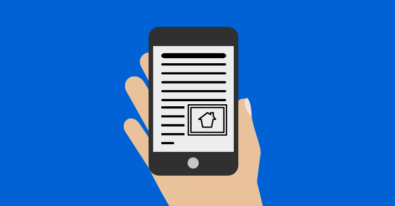 Illustration of screen scrolling. Illustration credit: Ilma Bilic