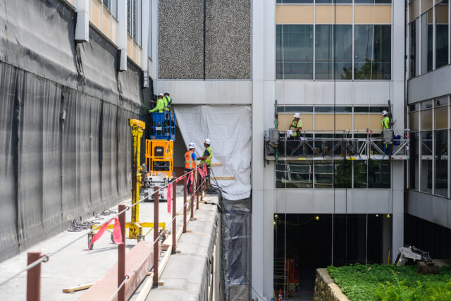 Renovation of the North Campus Research Complex
Buildings 20 and 25 is underway.