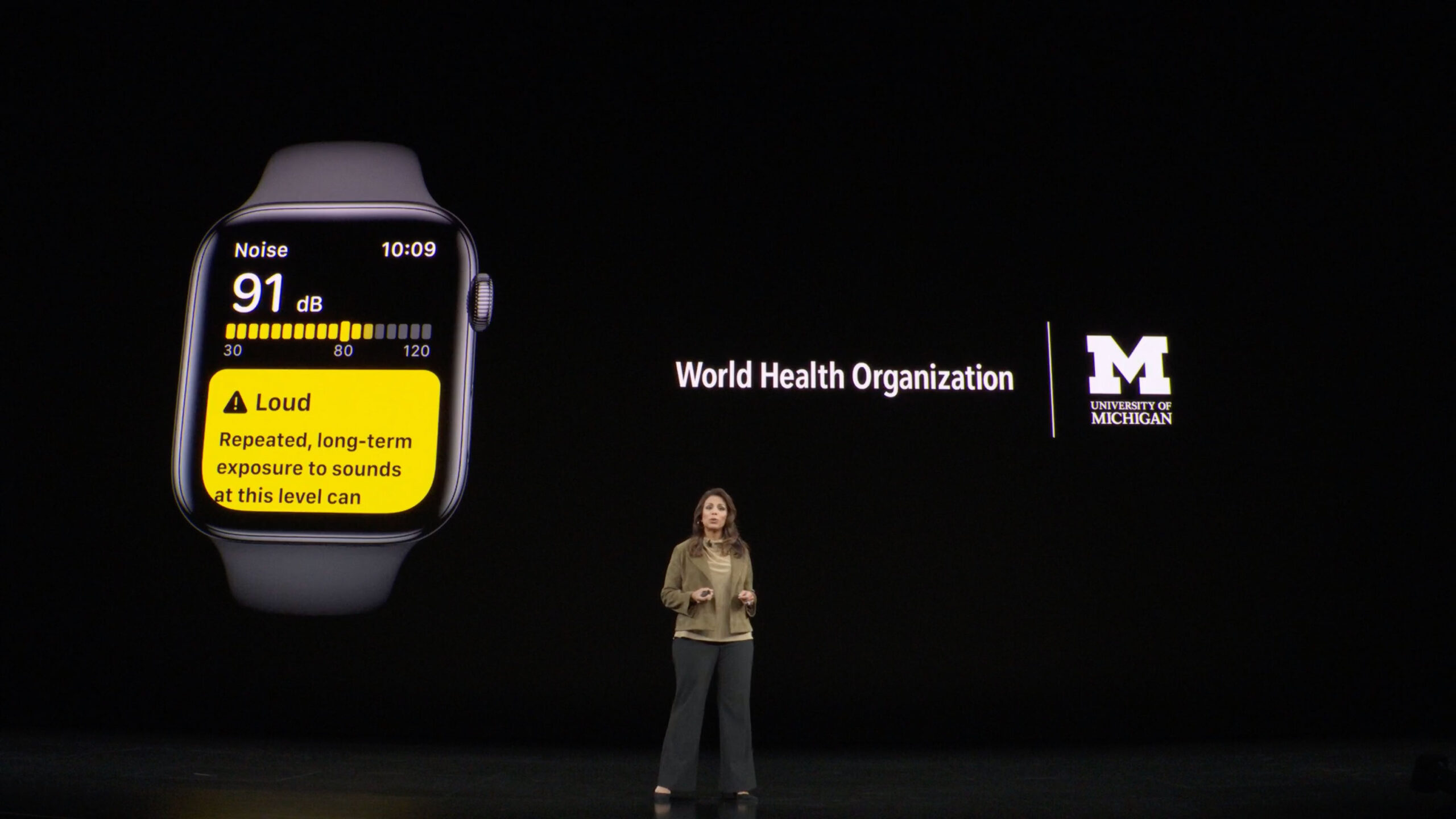 The Apple Hearing Study will collect information to make sense of how exposure to sound over time can affect hearing. Image courtesy: Apple