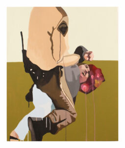 "Juanita Arrested for Selling Flowers Youtube Still" by Ruth Leonela Buentello (acrylic on canvas) will be featured in "Yo Tengo Nombre" [I Have a Name], an exhibition presented by the University of Michigan Institute for the Humanities Sept. 19–Oct. 2.