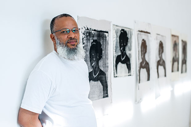 Meleko Mokgosi; image courtesy the artist