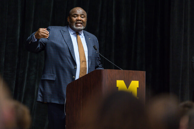 Robert Sellers, vice provost for equity and inclusion and chief diversity officer, provided an update Oct. 16 on U-M’s five-year Diversity, Equity and Inclusion Strategic Plan.