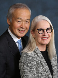 Photo of Tadataka and Leslie D. Yamada