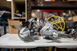 Drone engines. Image credit: Eric Bronson, Michigan Photography