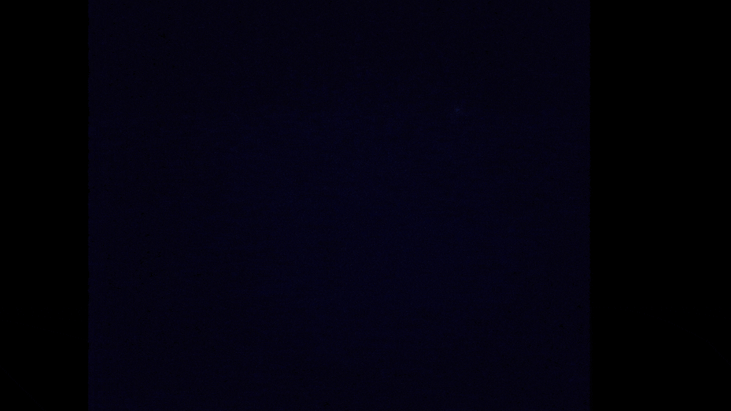 Homogeneous chemiluminescence resulting from ignition of a fuel mixture of H2 CO 100ppm HMDSO. Image credit: Wooldridge Combustion Laboratory