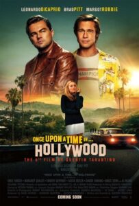Once Upon a Time in Hollywood poster