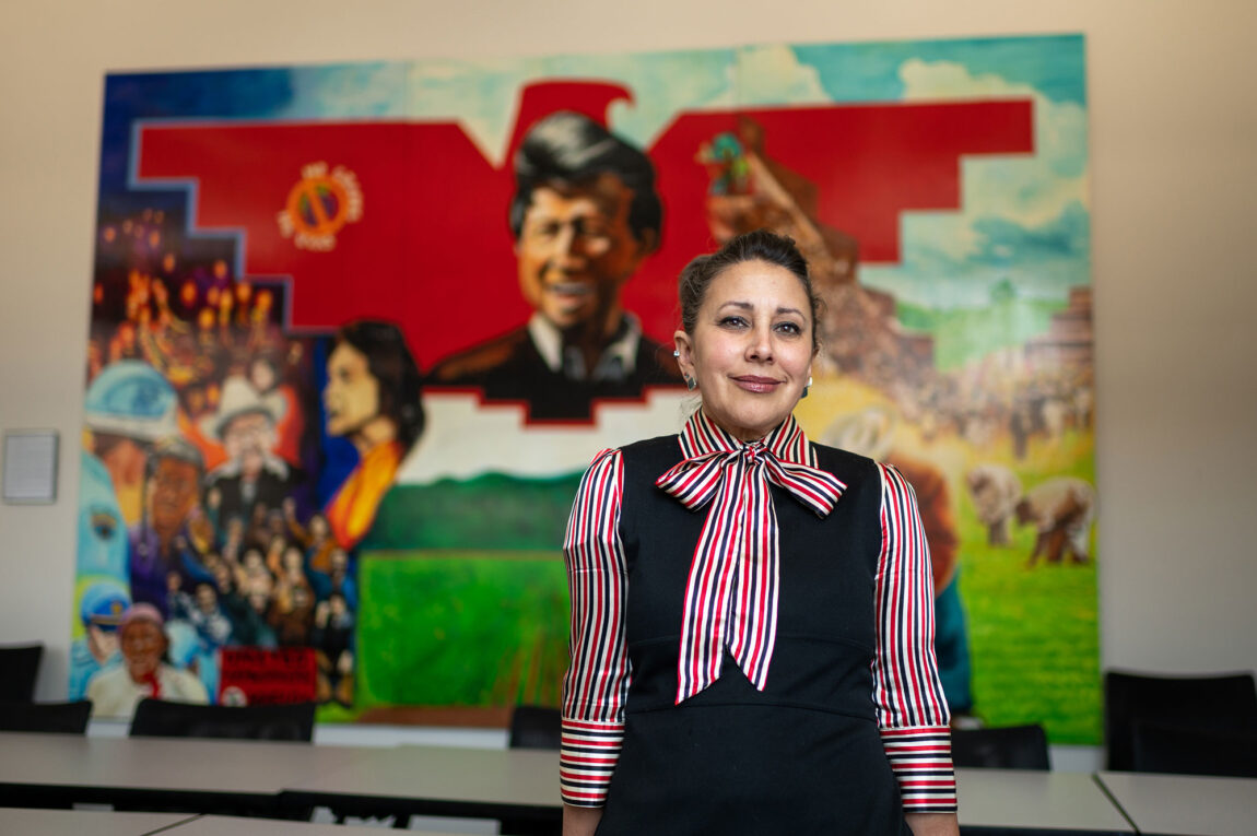 Maria Cotera, associate professor of American Culture and of women's studies, is a co-founder of the Chicana por mi Raza Digital Memory Project, a digital archive for documenting Chicana artifacts.