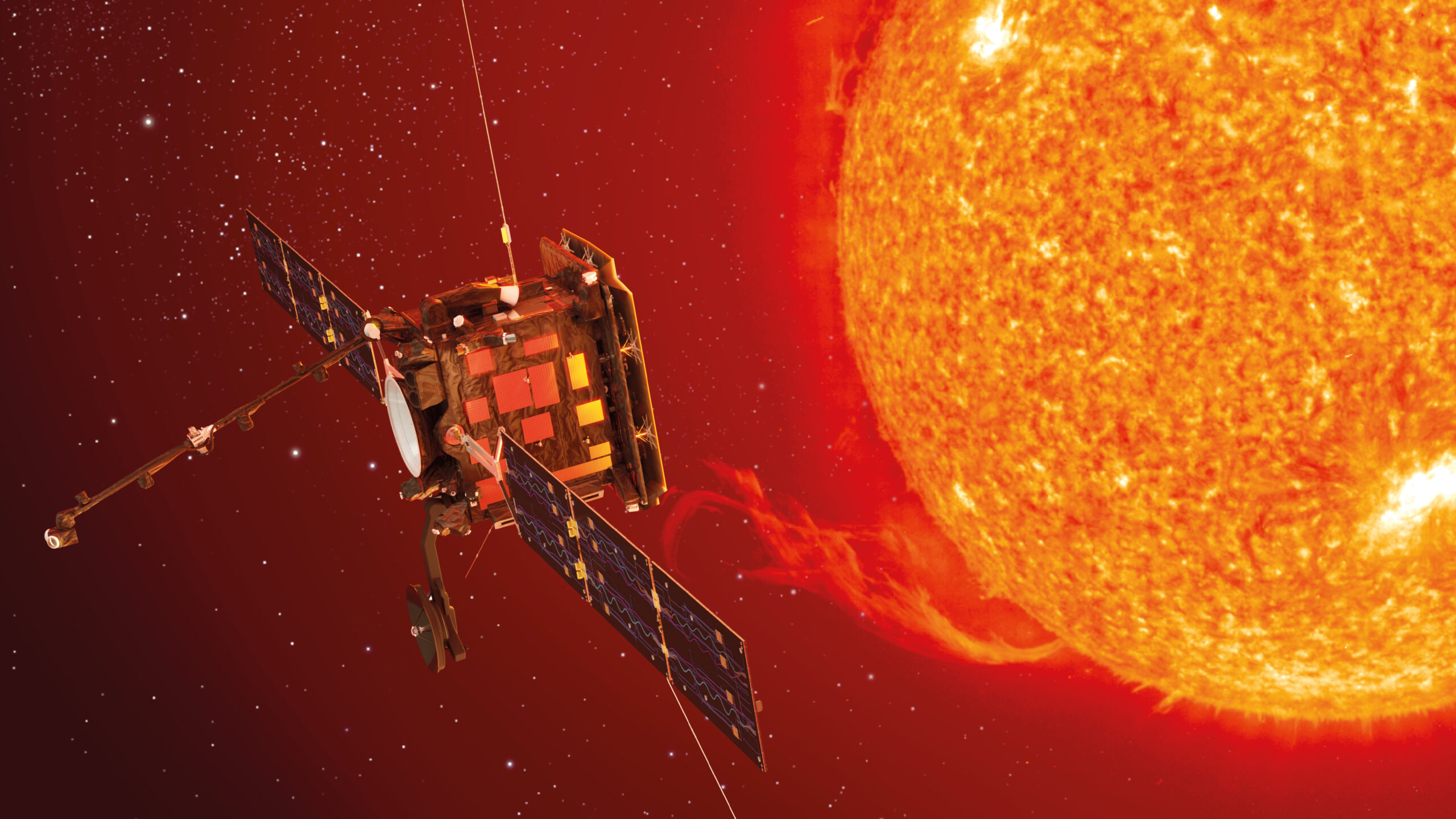 Solar Orbiter. Image credit: ESA