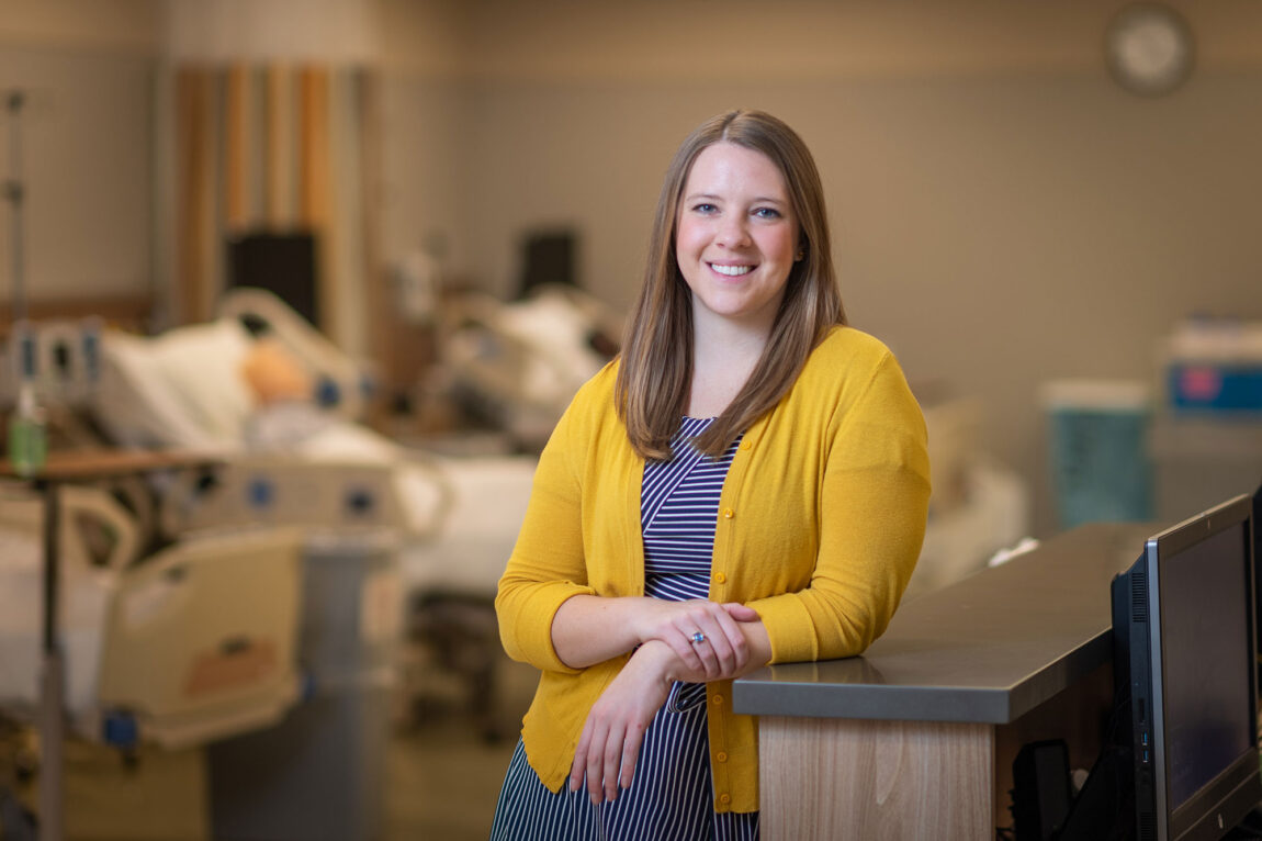 Jenna Long is an academic adviser in the School of Nursing