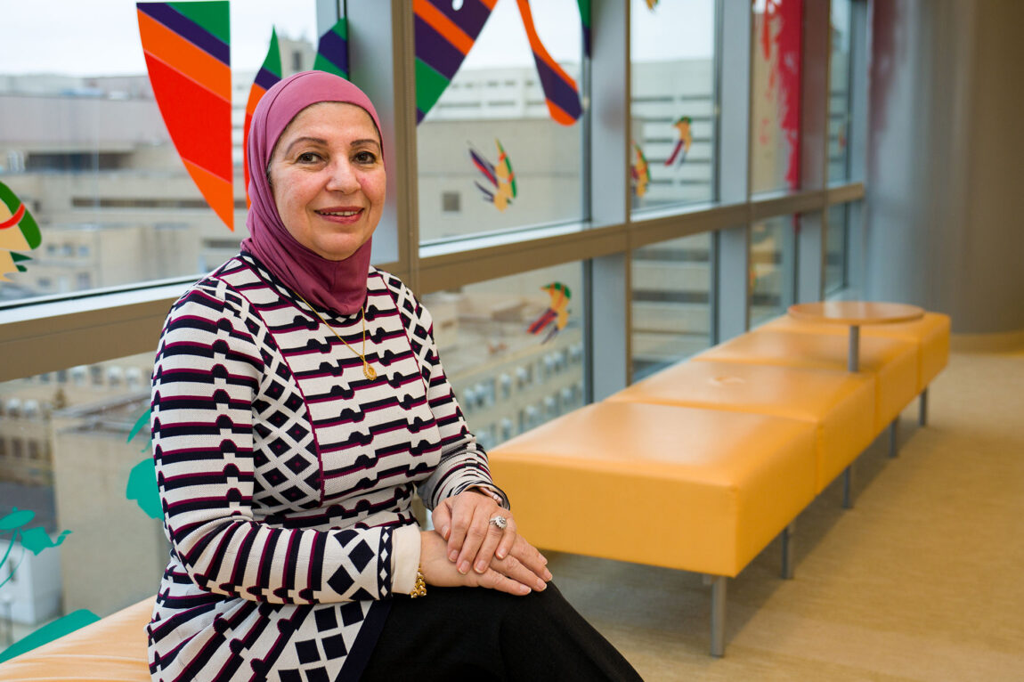 Samya Nasr, director of the Cystic Fibrosis Center and a professor of pediatrics, is leading a team of volunteer staff and physicians dedicated to improving CF care around the world, one country at a time.