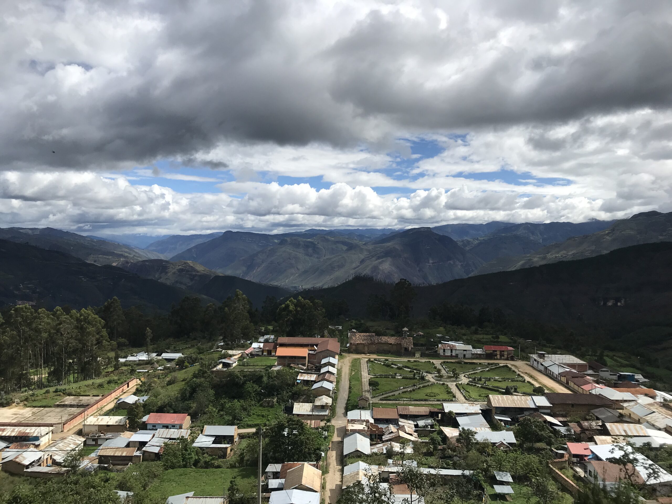 Abbey Edwards’s community in the Andes mountains, Peru. Image credit: Peace Corps Students