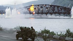 Still from Bridge at Remagen