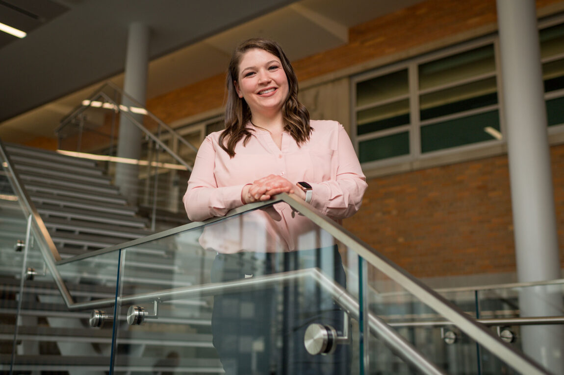 Kristin Heinrich, a transfer recruiting coordinator for LSA, recently welcomed a foster dog into her home and life. She said despite the challenges of acquainting the foster dog with her own dog, she would consider doing it again to help another dog find a home.
