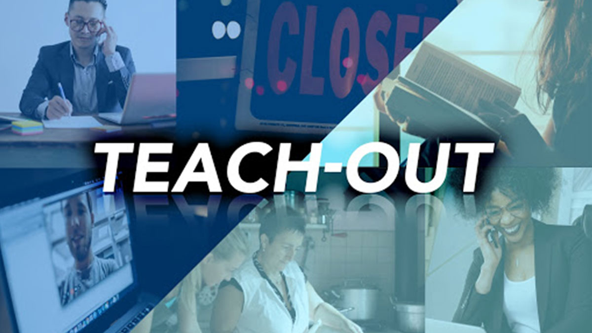 Teach-Out graphic. Image credit: Michigan Online