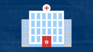 Graphic of hospital