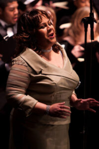 Louise Toppin, professor of voice at the U-M School of Music, Theatre & Dance.