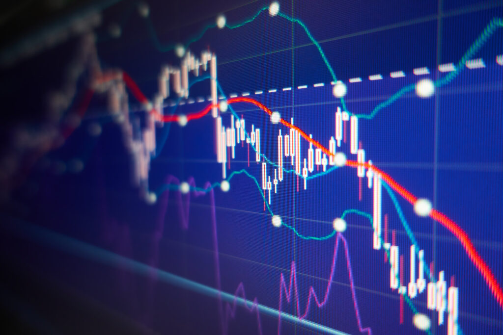 Stock market graphs and charts. Image credit: iStock