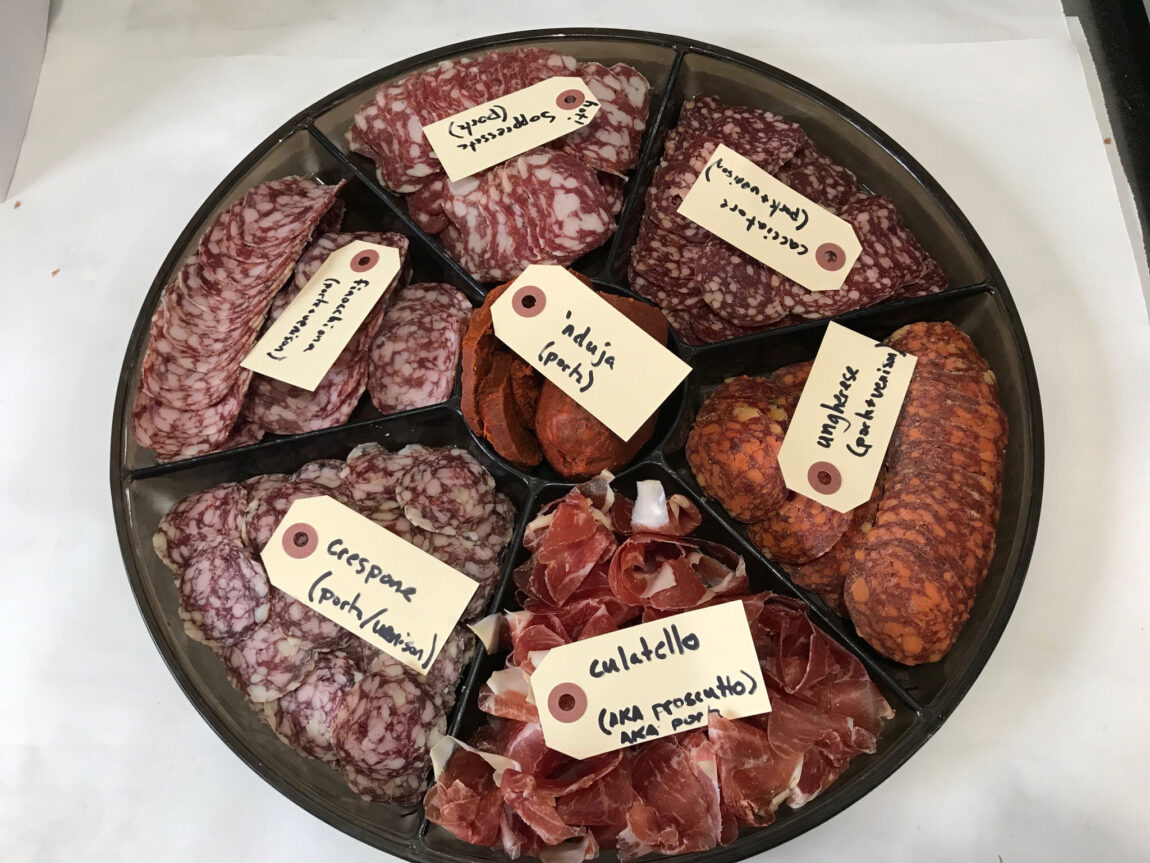 Some of the charcuterie Greg McGuire has made includes culatello and soppressata. (Photo courtesy of Greg McGuire)