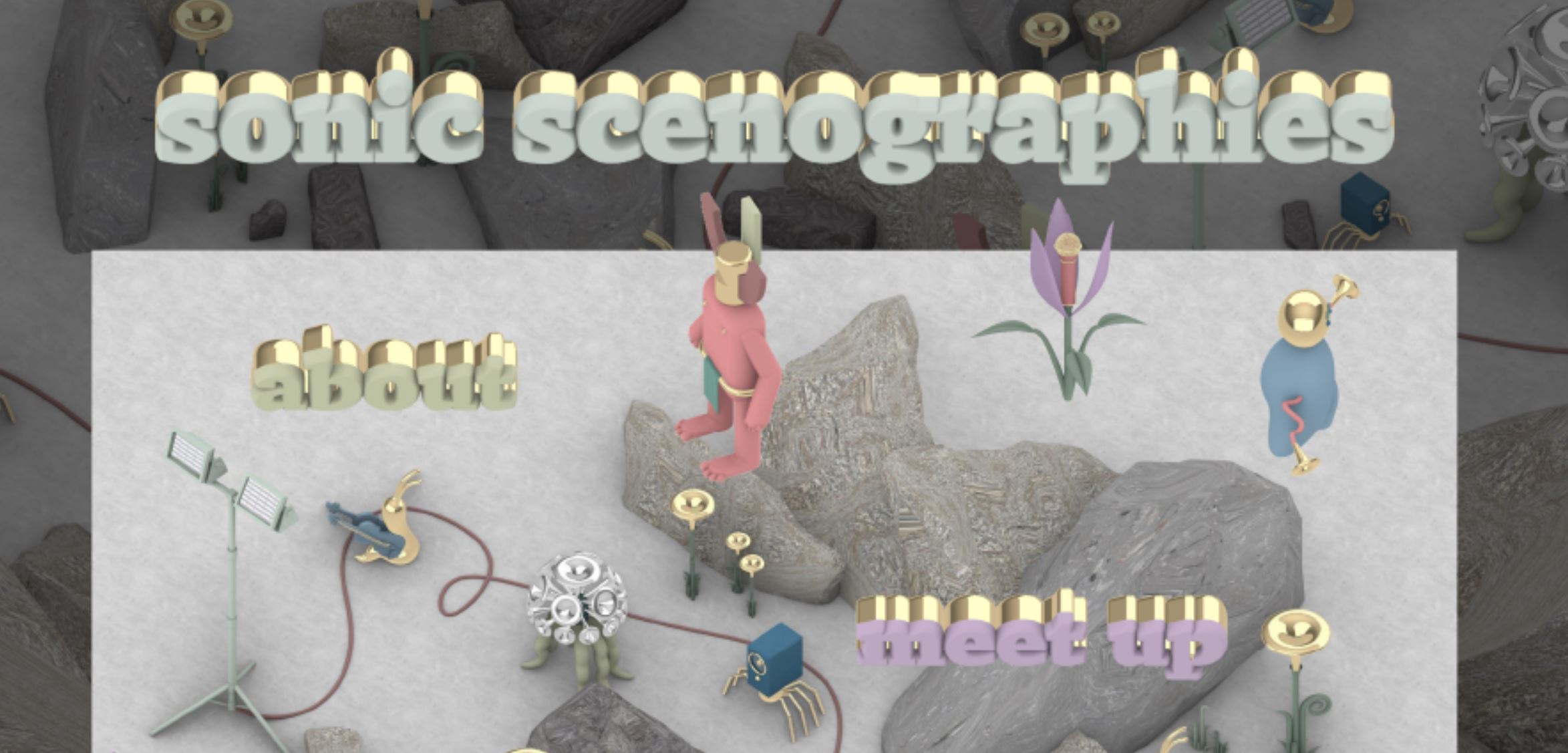 Sonic Scenographies is an interdisciplinary program that has engaged students and faculty members from the Taubman School of Architecture and the School of Music, Theatre and Dance to discover the virtual implications of performance and venue.