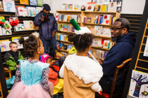 Detroit residents gather at a community event. Image credit: City of Detroit