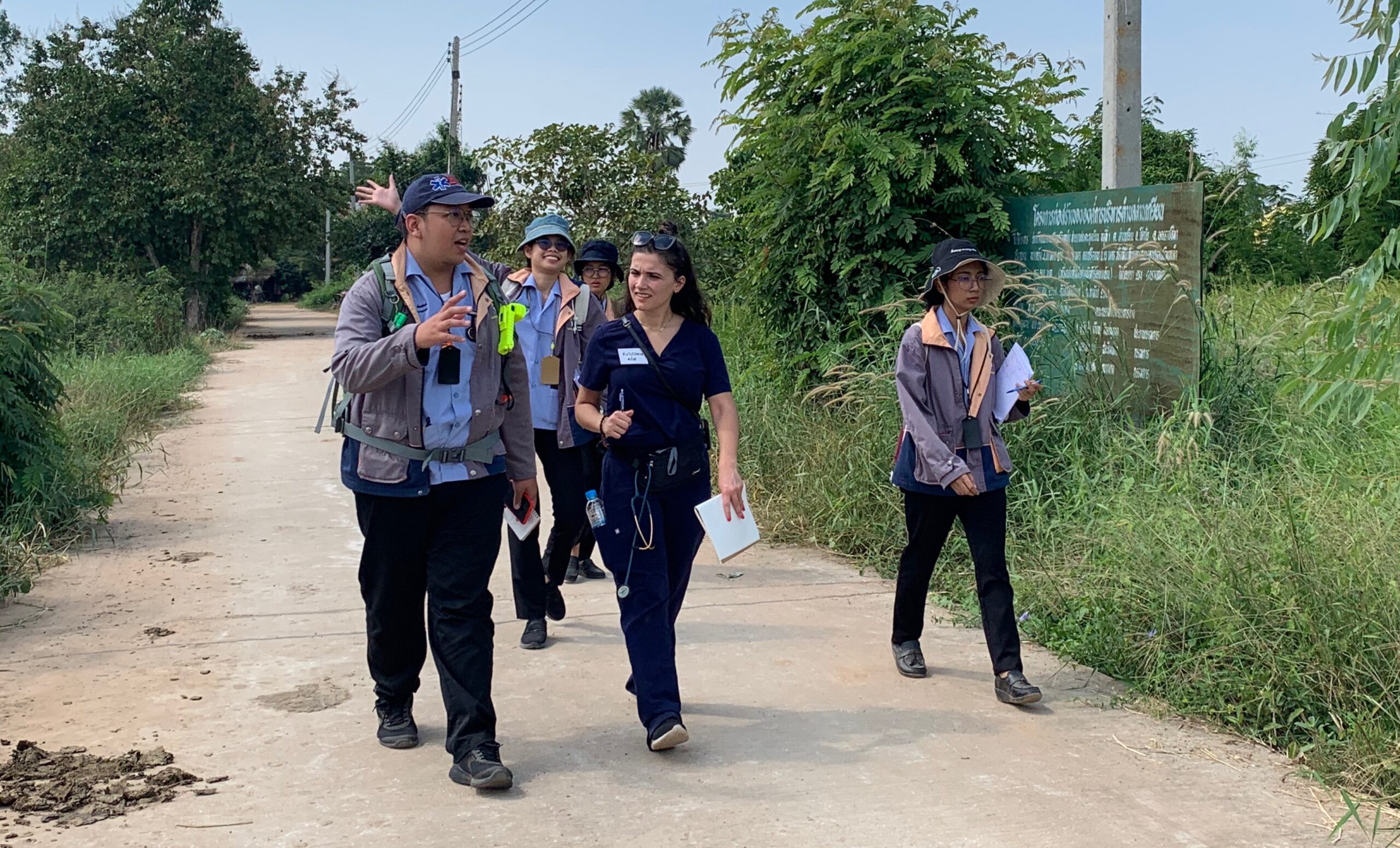 Graduate Nursing student Kristiana Hila travelled to Thailand. Image credit: Kristiana Hila