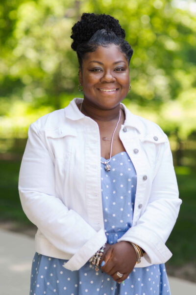 Daicia Price, clinical assistant professor of social work, partners with Detroit Wayne Integrated Health Network to provide crisis training for law enforcement agencies. (Photo courtesy of Daicia Price)