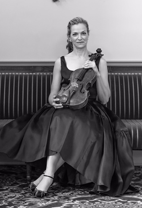 Caroline Coade has taught viola at U-M for more than a decade. (Photo courtesy of Caroline Coade)