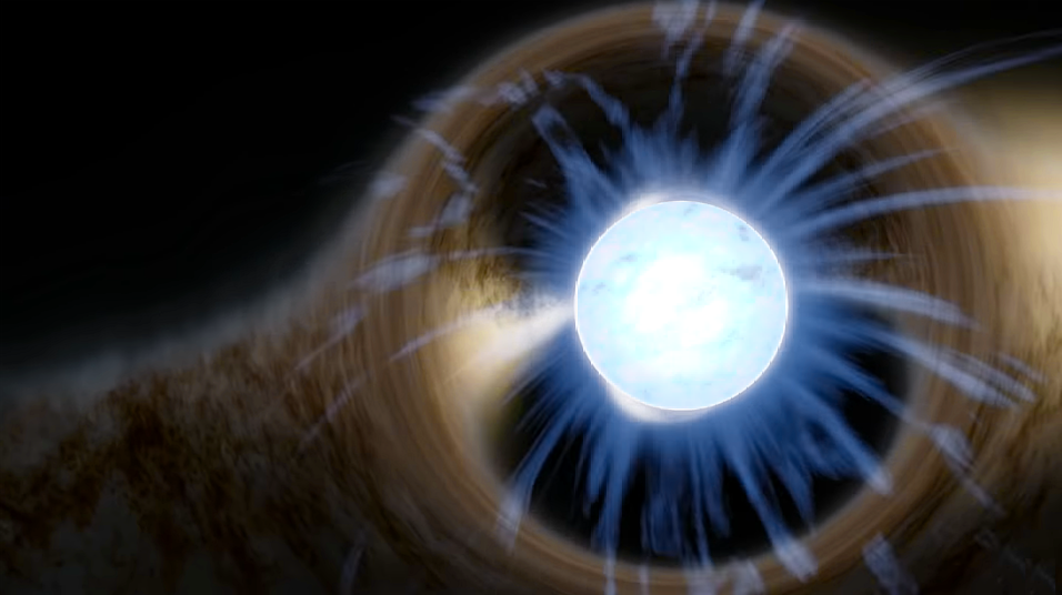 Artist rendering of a neutron star. Image credit: Raphael.concorde, Wikimedia Commons