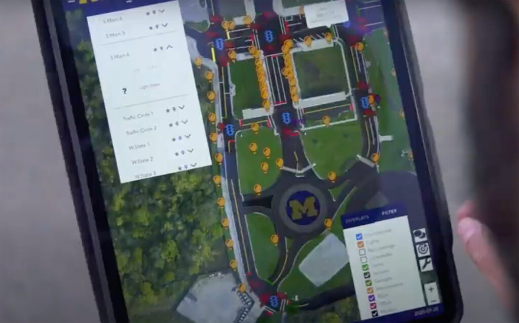Mcity OS operating system. Image courtesy: Mcity