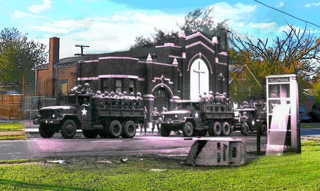 Gallery of photos re-created by U-M lecturer Lynn Carpenter