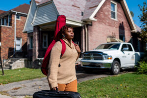 Ashanti Norwood, one of the Detroit Youth Volume students.