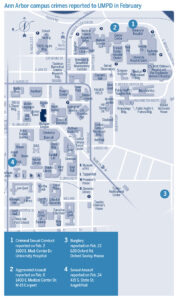 Crime map for February 2021