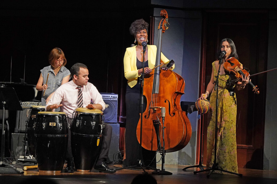 This photo is from a past Collage Concert, which generally takes place at Hill Auditorium and is one of the School of Music, Theatre & Dance’s most popular events each year. For the first time, this year’s event will be virtual. (Photo by Peter Smith Photography)