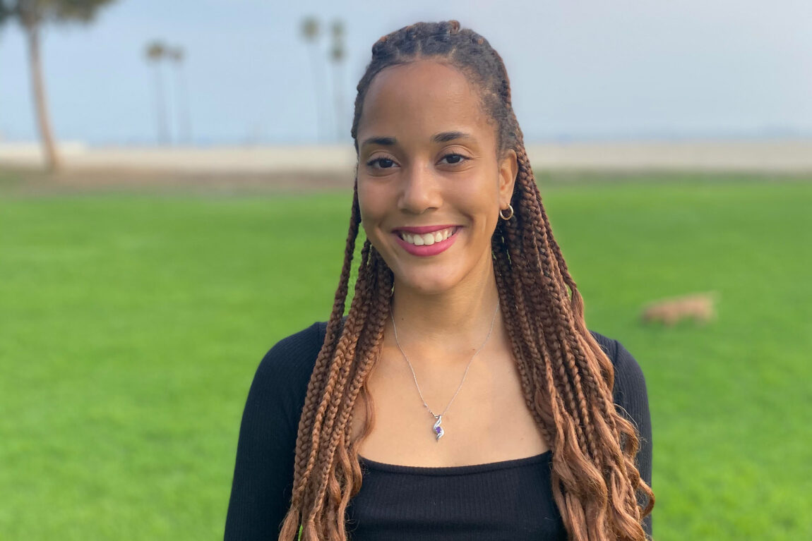 Tiffany Harris, an LSA student who double majored in political science and African American studies, wants to become a lawyer focusing on using restorative justice to help reduce gender-based violence in South Africa. (Photo courtesy of Tiffany Harris)