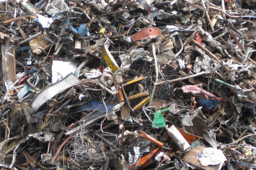 Scrap metal. Image credit: Daniel Cooper