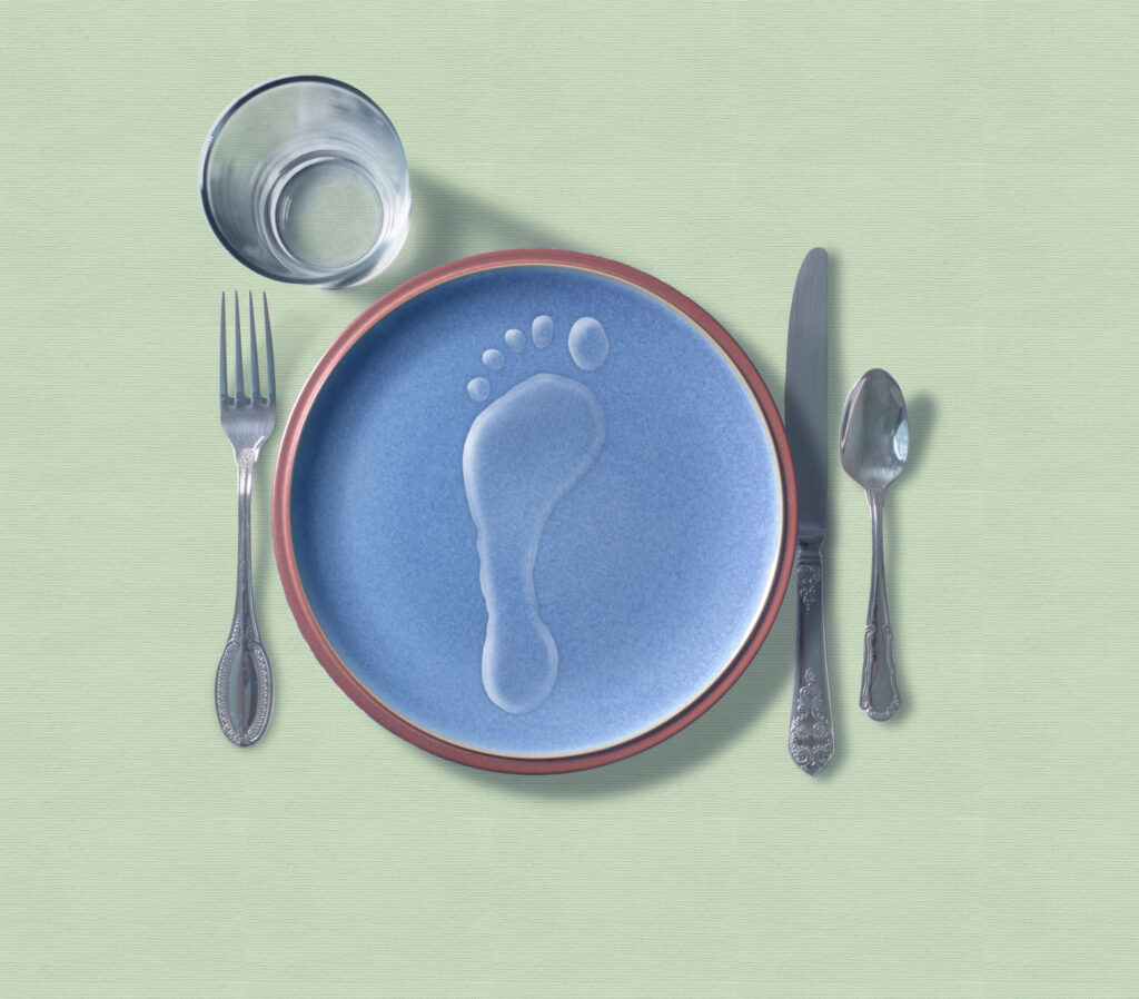 In the journal Nature Food, researchers from the University of Michigan and Tulane University present a “water scarcity footprint” that measures the water-use impacts of U.S. diets, taking into account regional variations in water scarcity. Image credit: Dave Brenner, U-M School for Environment and Sustainability