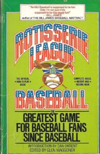 A copy of Rotisserie Baseball book, 1984