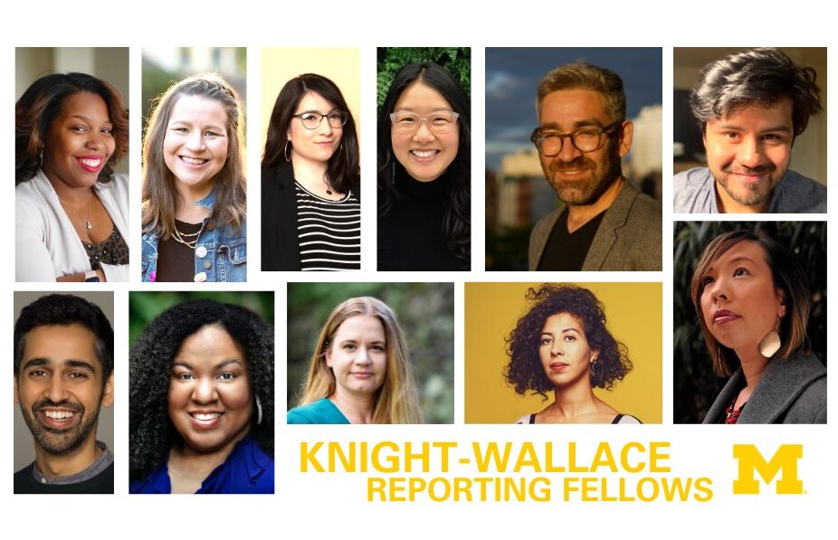 UM Knight Wallace Reporting Fellows 2021-2022