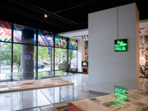 Halal Metropolis is on view at the Stamps Gallery until July 17.