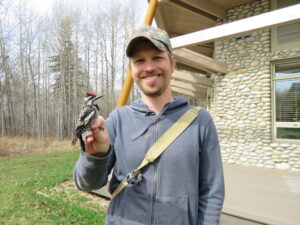 University of Michigan evolutionary biologist and ornithologist Brian Weeks, a senior author of the new Journal of Animal Ecology paper. Image courtesy: Brian Weeks