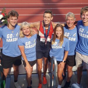 Ferlic and his family. Image courtesy: Mason Ferlic
