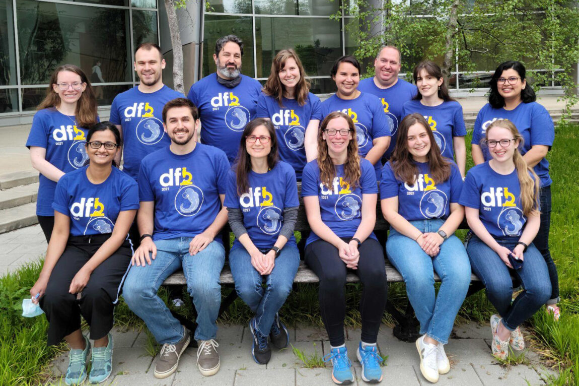 Members of the group Developing Future Biologists, which will receive a 2021 Carol Hollenshead Inspire Award for Excellence in Promoting Equity and Social Change.