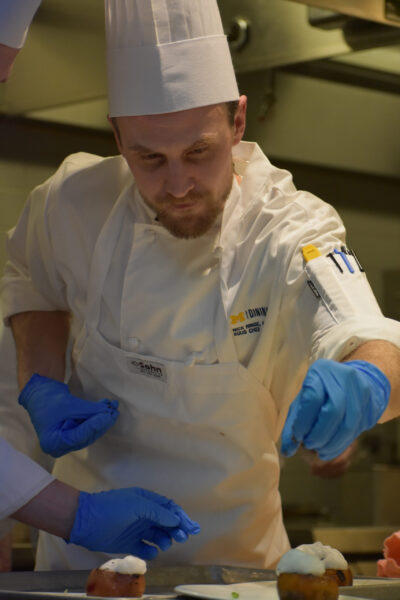 Nick Ringe, assistant manager at East Quad, has been with Michigan Dining since 2013 and worked in various roles in each of the nine residence halls at U-M. (Photo courtesy of Nick Ringe)